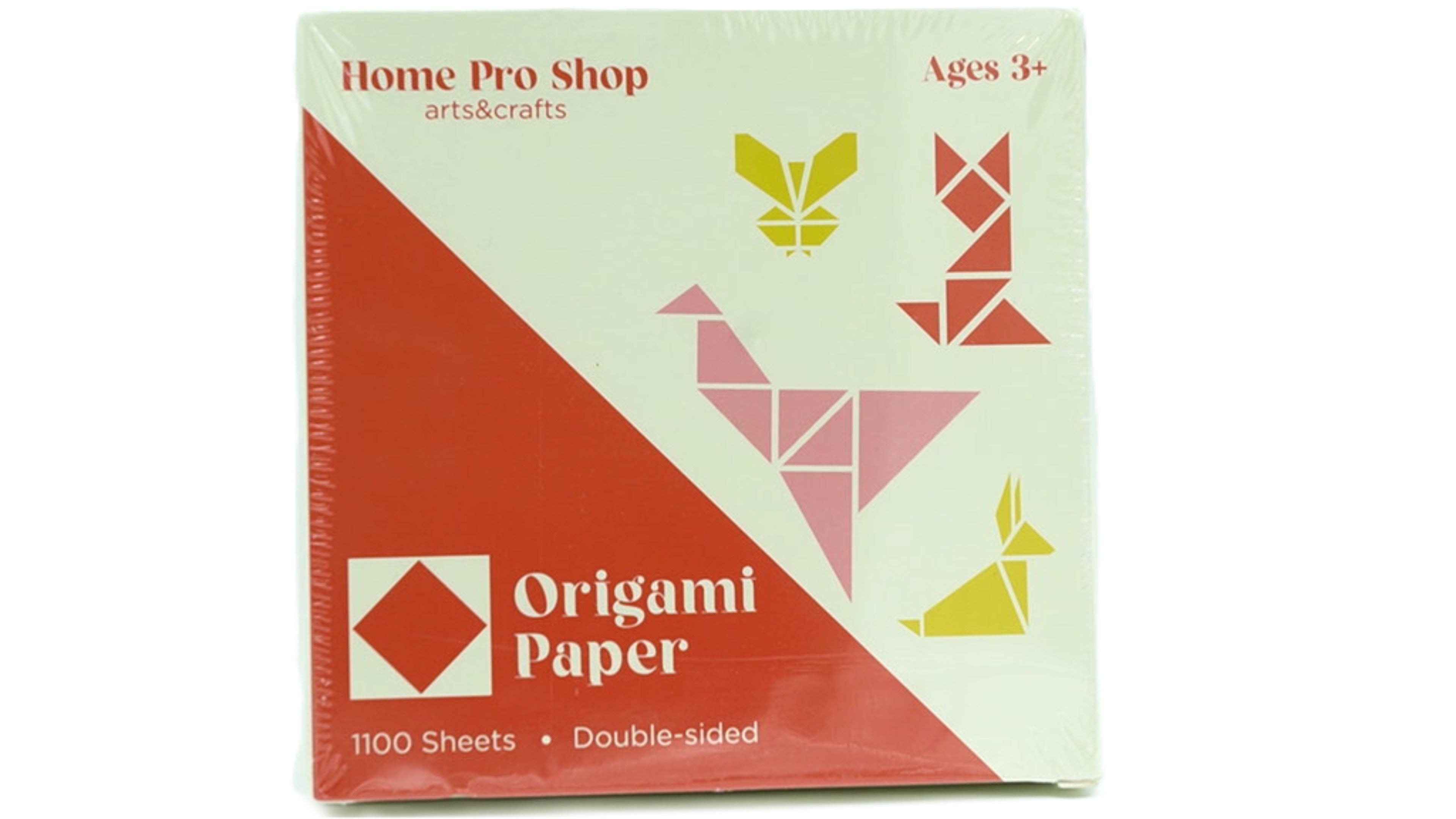 1100-Sheet Double-Sided Origami Paper Set