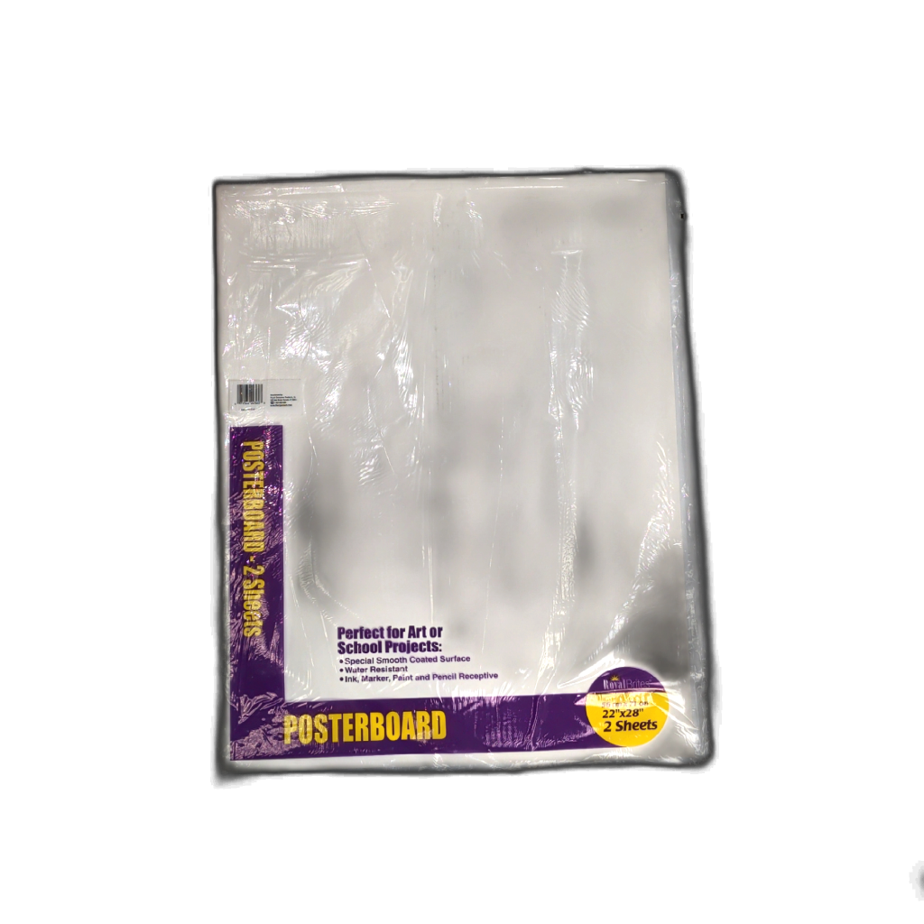 White Poster Board 22 x 28 Inch 2 Pack