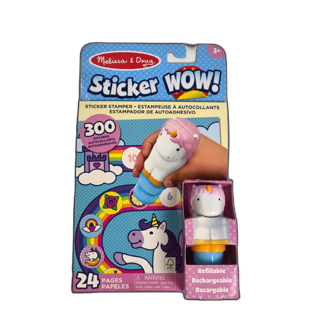 Sticker Stamper Book 300 Stickers 24 Pages Sticker Wow