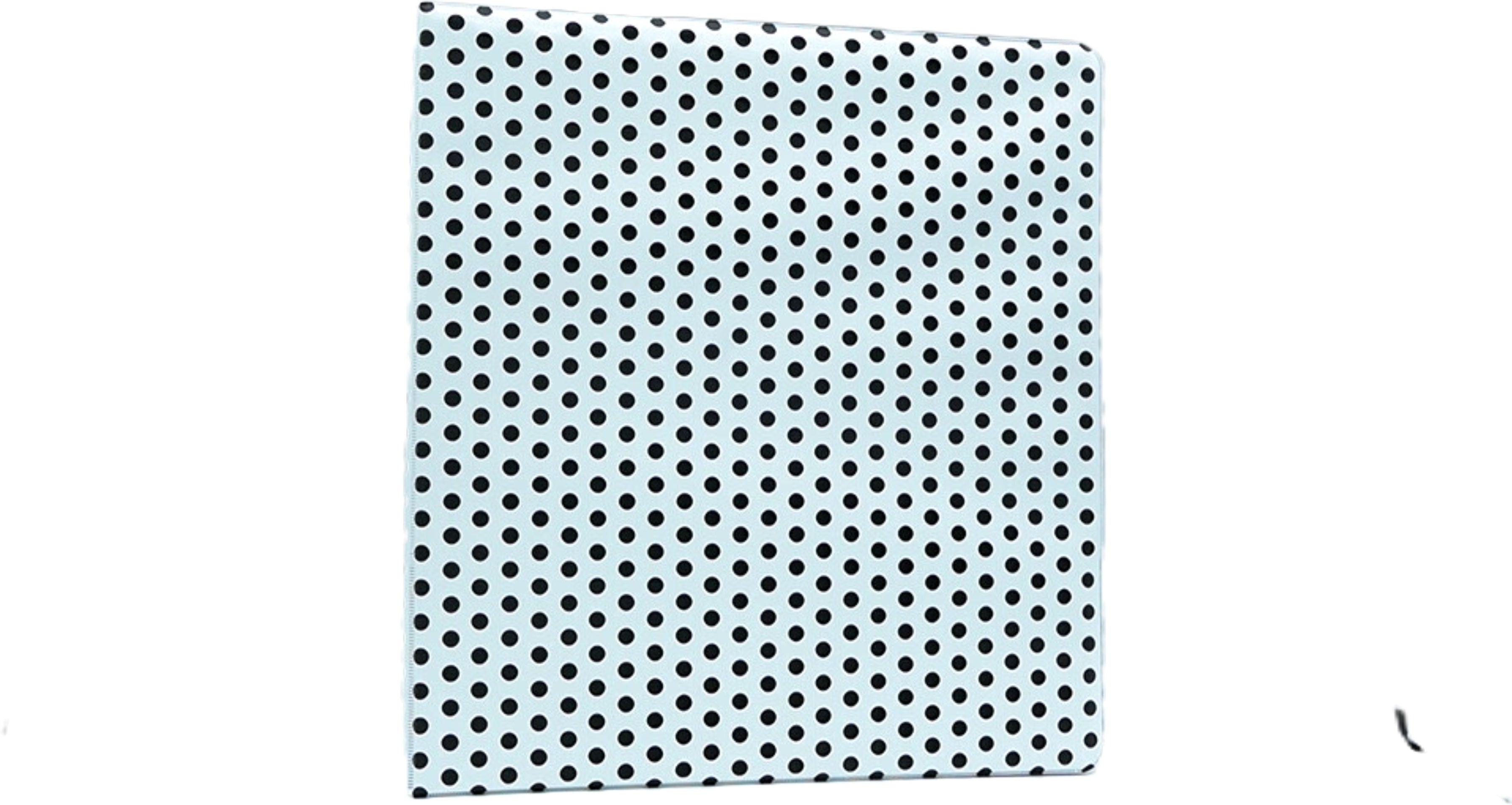 1.5" Black & White Binder - Oxford Punch Pop