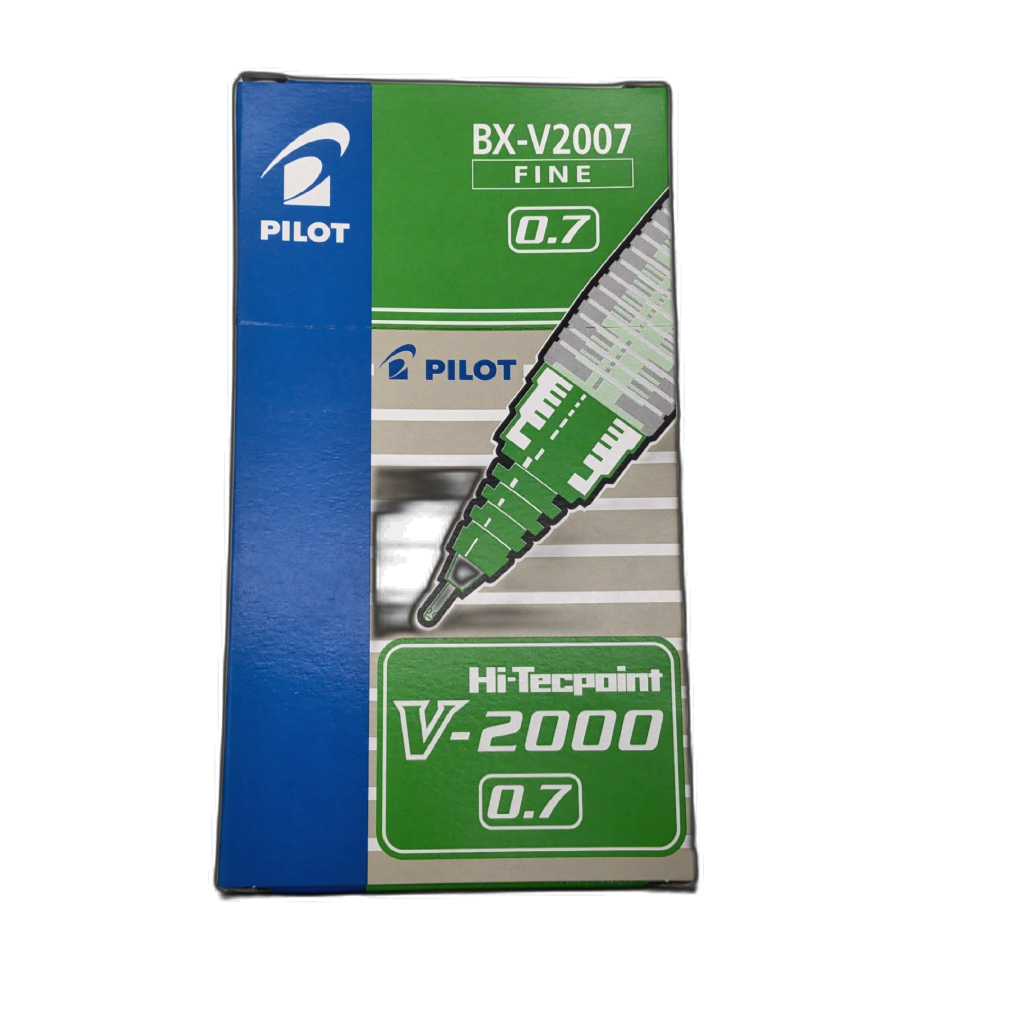 Pilot Rolling Ballpoint Pens Green Fine 12-Pack