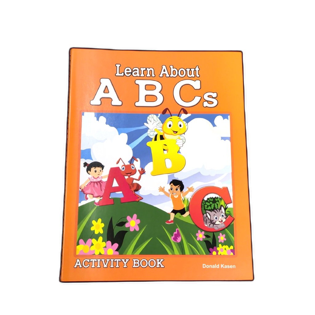 Learn About ABCs preschool alphabet activity book