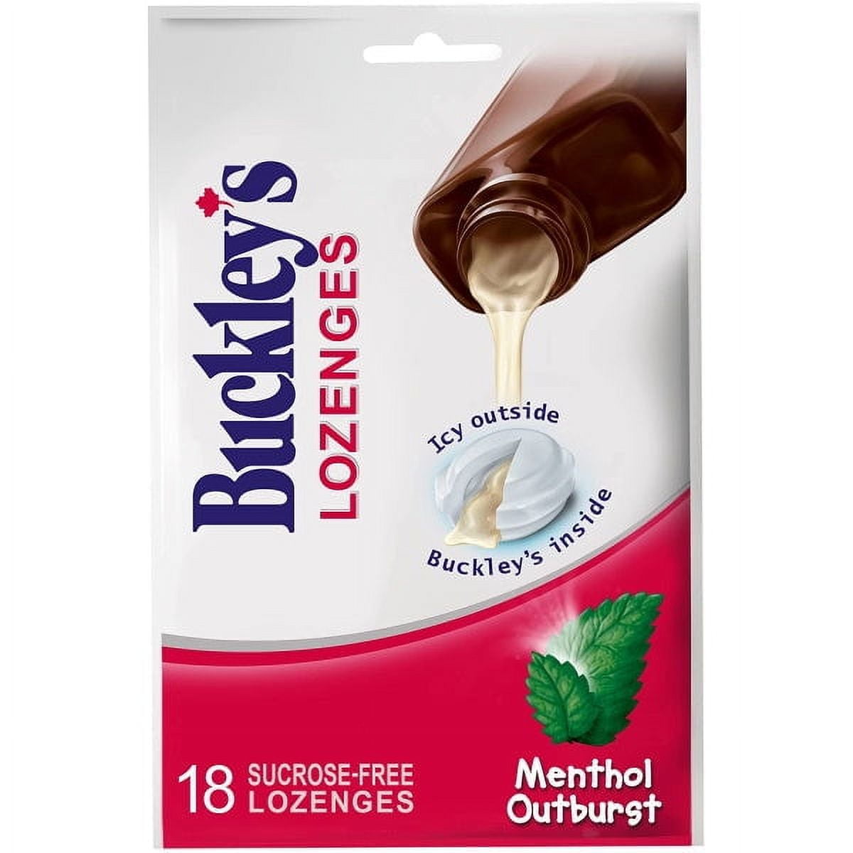 Buckley's Menthol Lozenges 18 Pack - Throat Relief