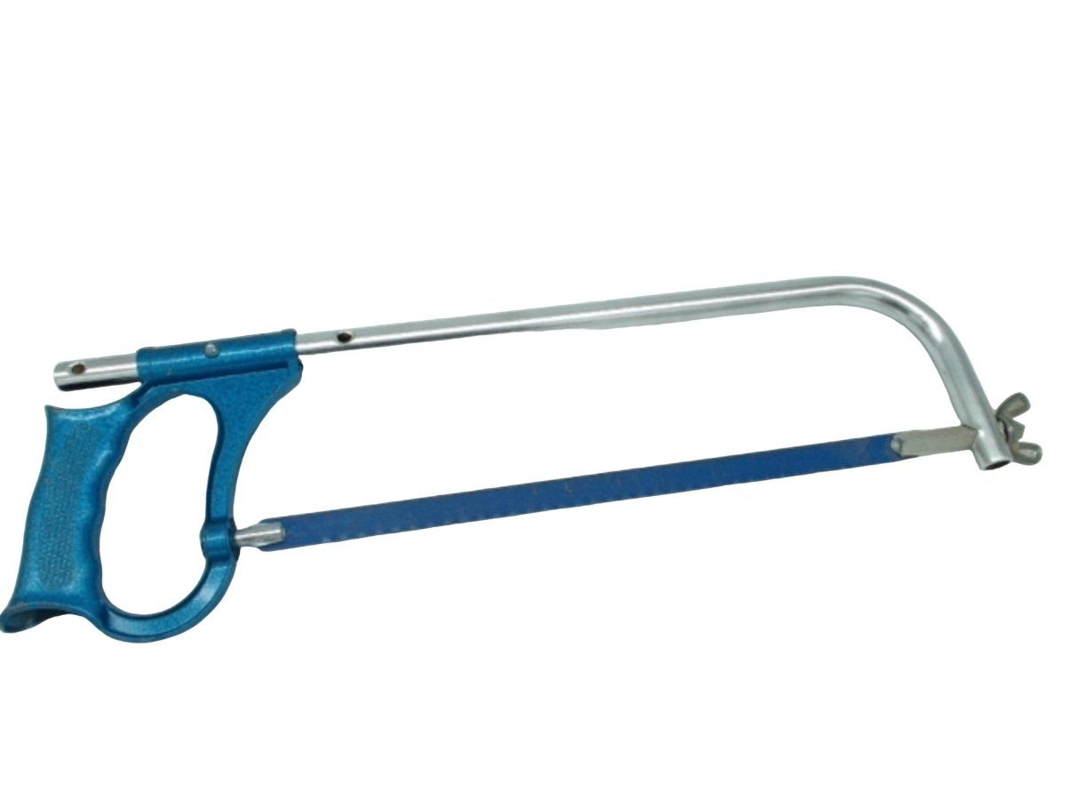 10" Tubular Hacksaw with Blue Handle – Heavy Duty Saw - Brantford Surplus