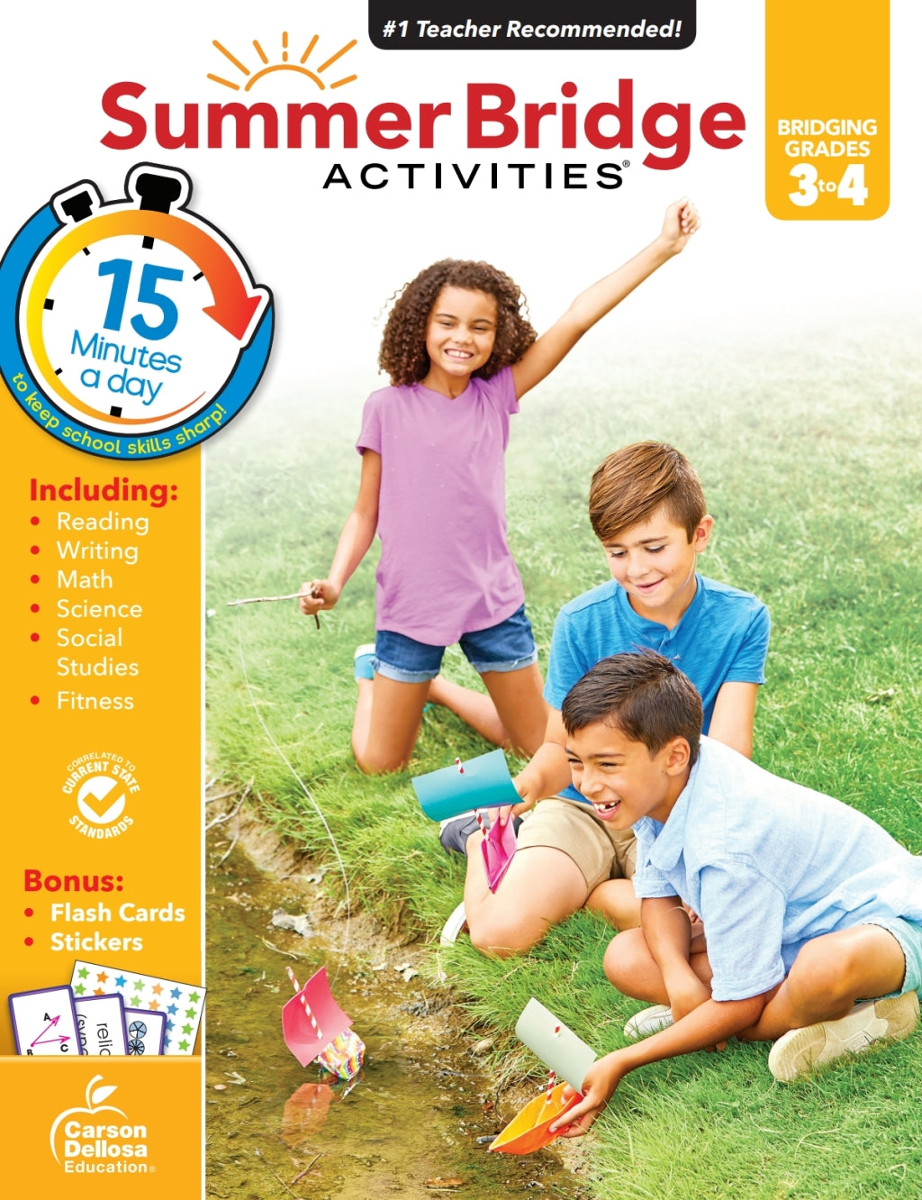 Summer Bridge Activities Grades 3 to 4 workbook