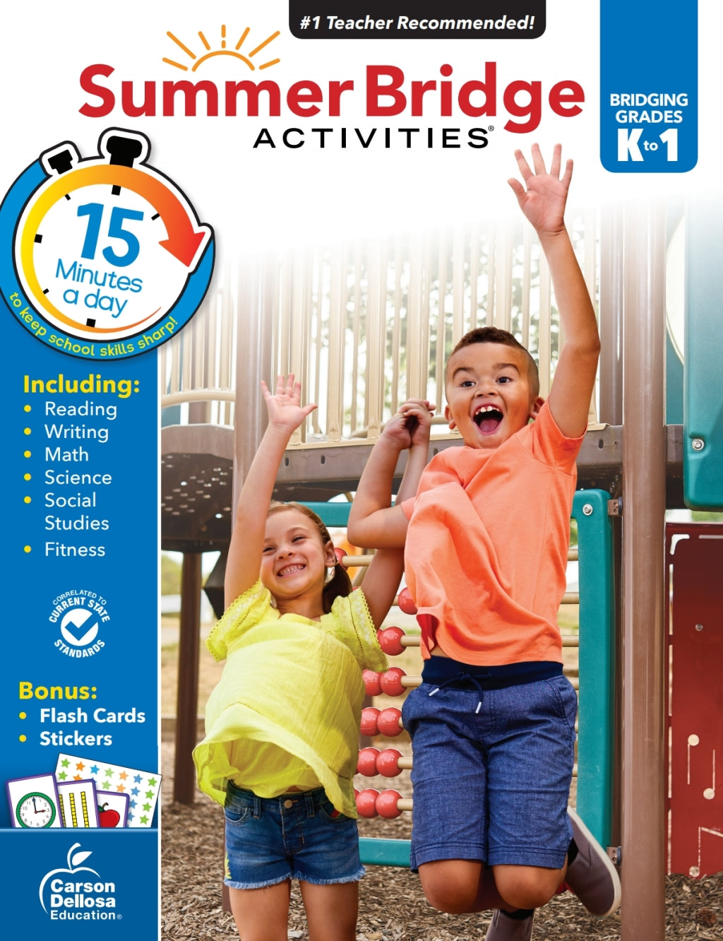 Summer Bridge Activities Grades K to 1 workbook