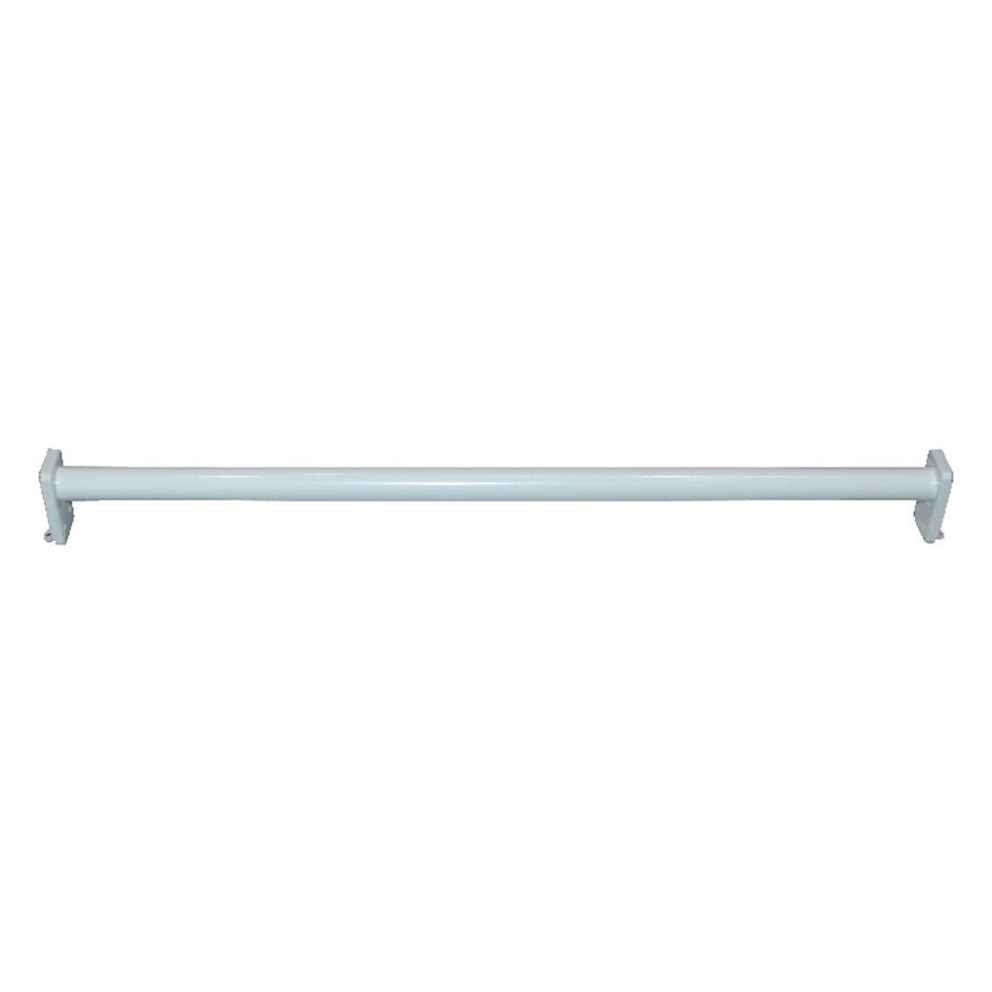 Closet Rod Adjustable 18in-30in White
