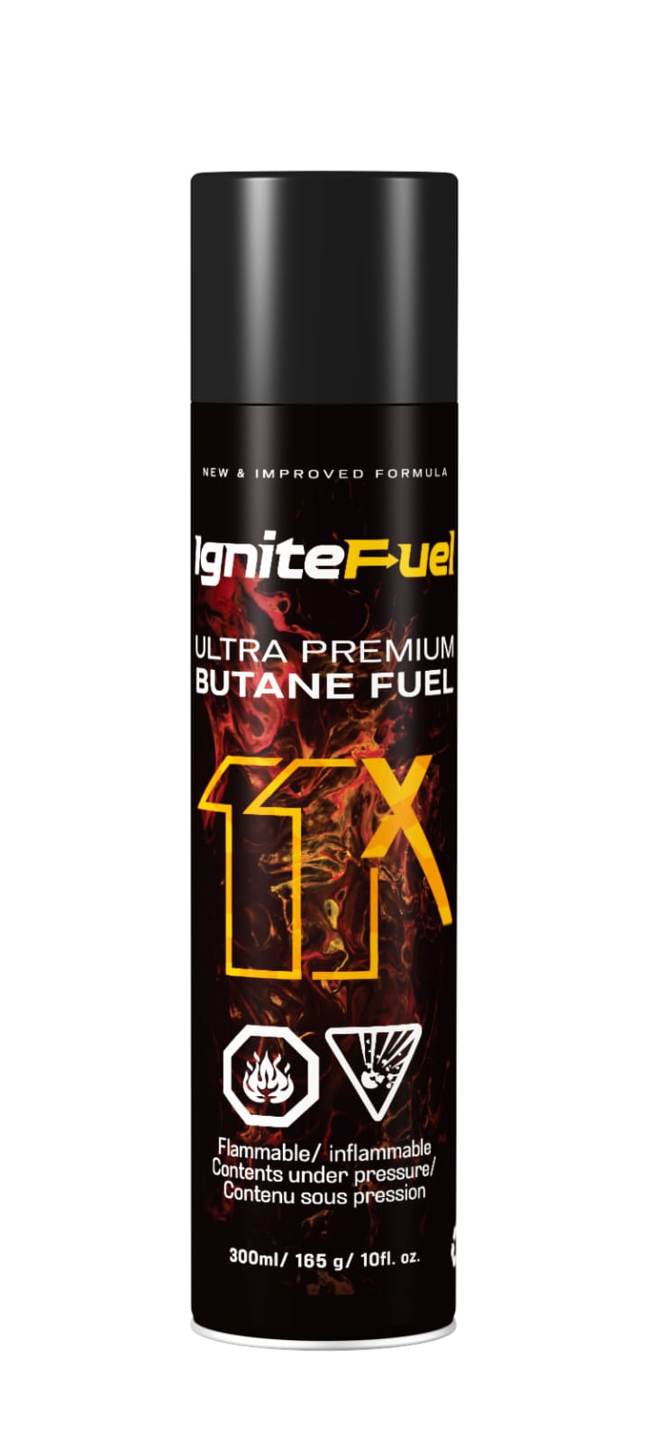 11x Ignitefuel Ultra Premium Butane Fuel - 300ml - Brantford Surplus