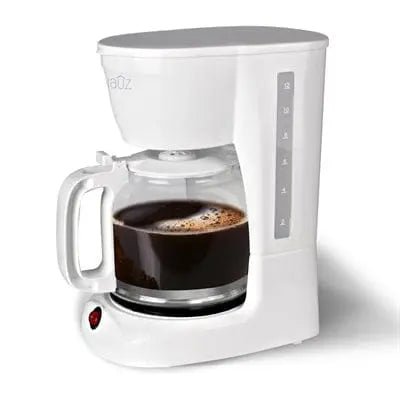 12 CUP COFFEE MAKER BLACK OR WHITE - Brantford Surplus