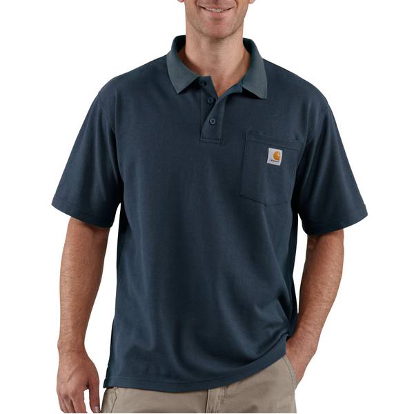 Carhartt Navy Polo Shirt - Assorted Sizes