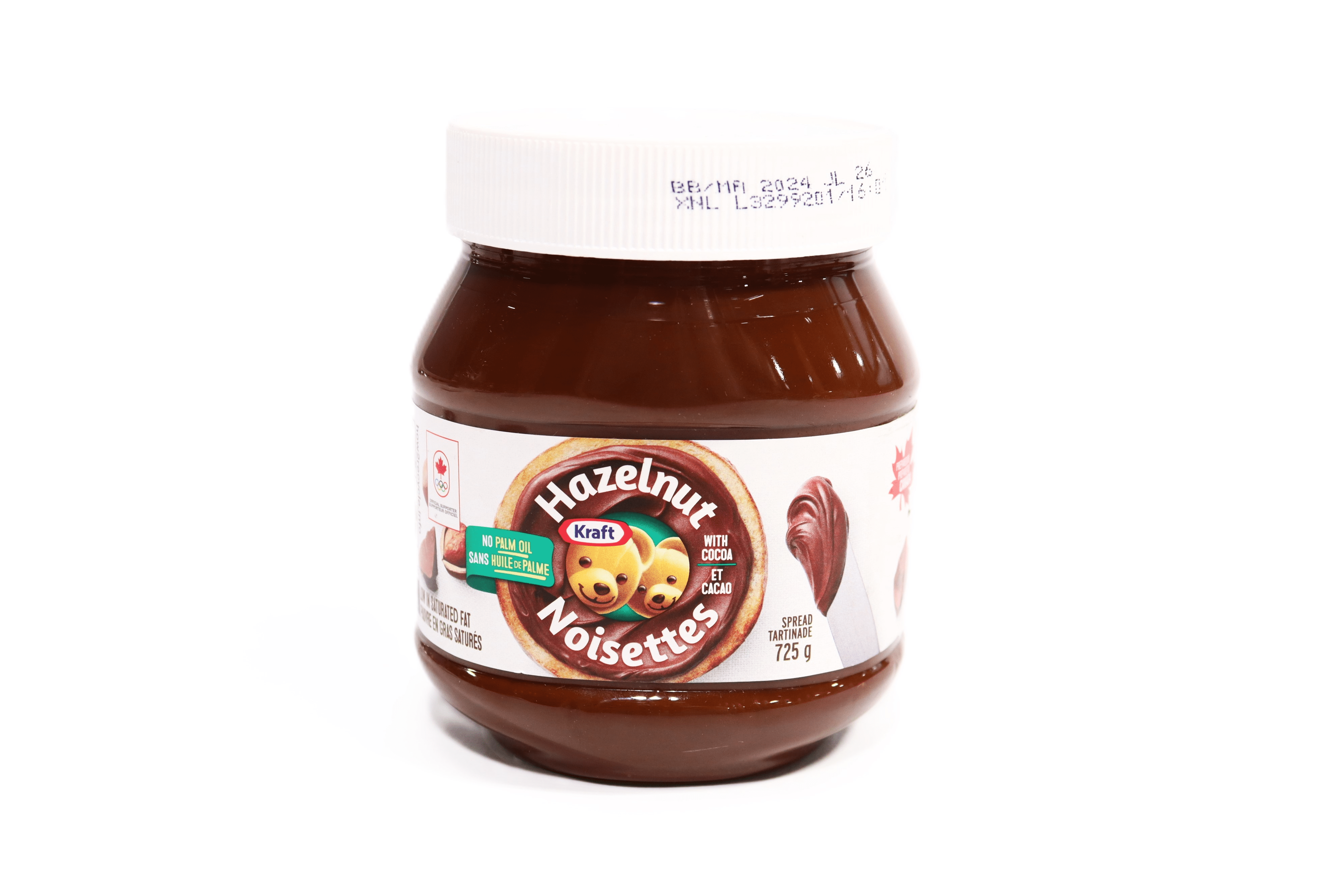 Kraft Hazelnut Spread 725g No Palm Oil