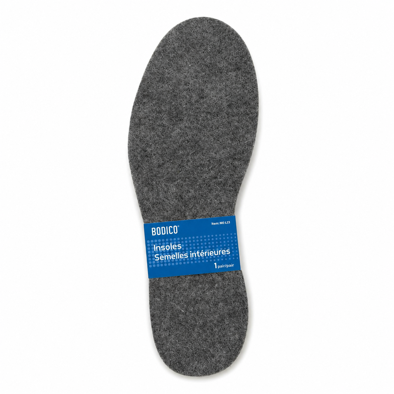 Felt insoles - 1 pair