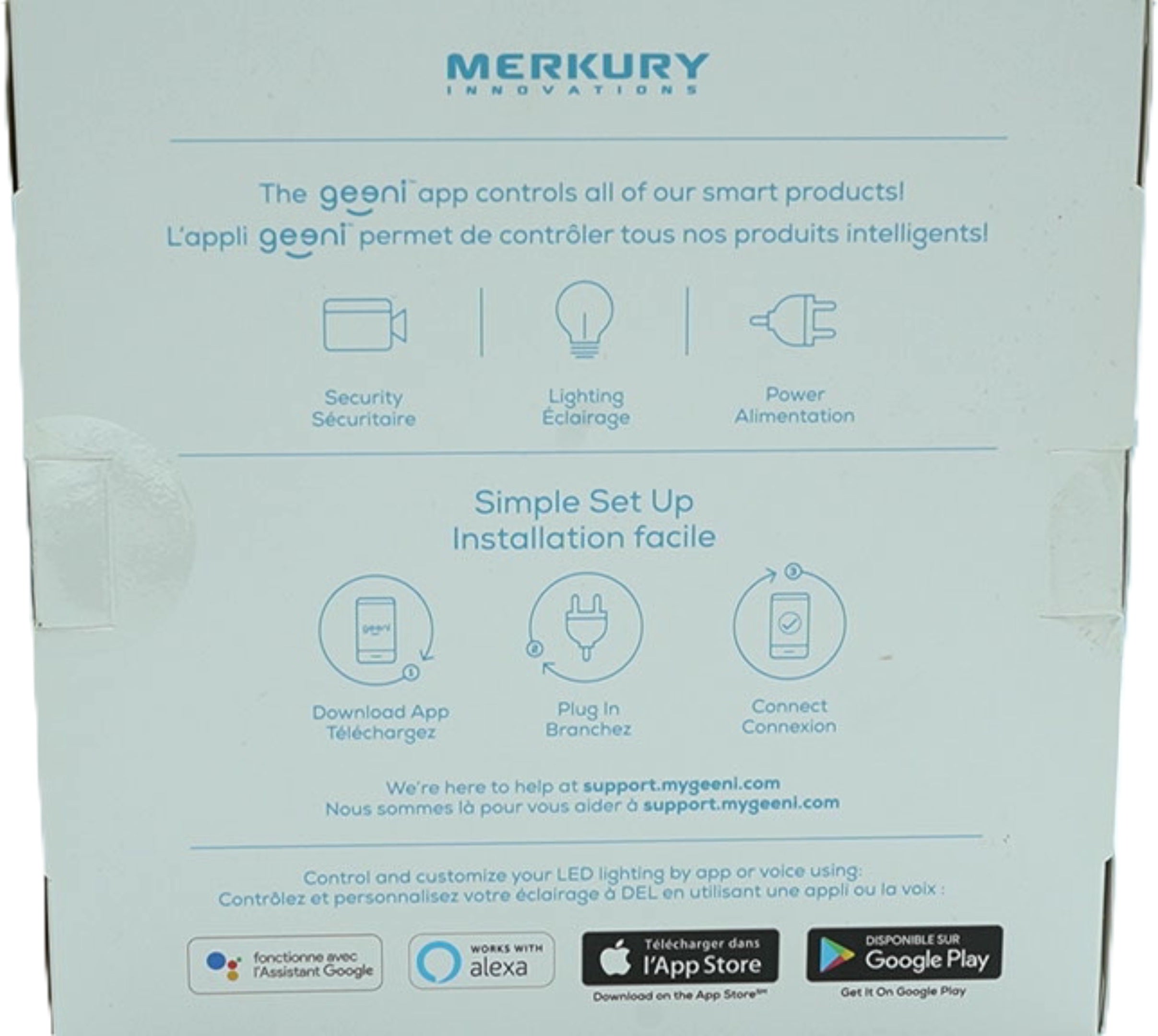 Merkury Smart WiFi LED Strip Lights 2m Multicolour