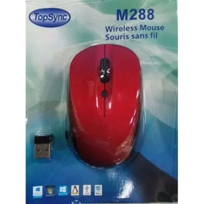 2.4G WIRELESS OPITICAL MOUSE ASSTD COLORS - Brantford Surplus