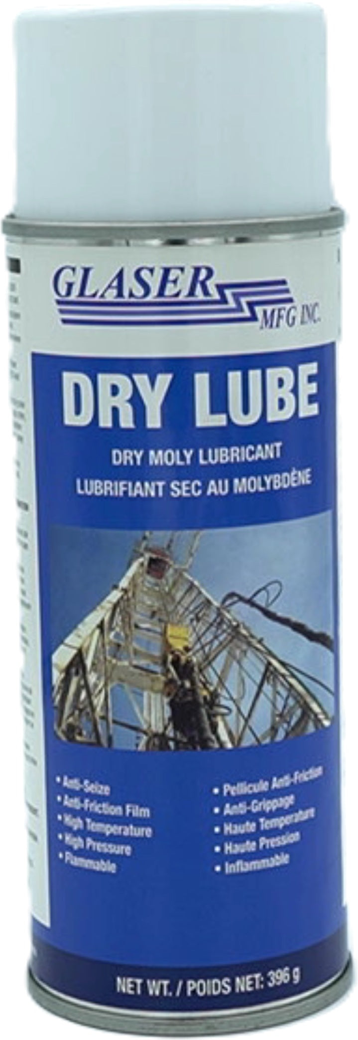 Glaser Dry Lubricant Spray 396g - Industrial Grade