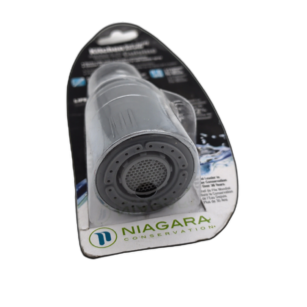 Niagara Conservation Dual Spray Kitchen Faucet Aerator — detail