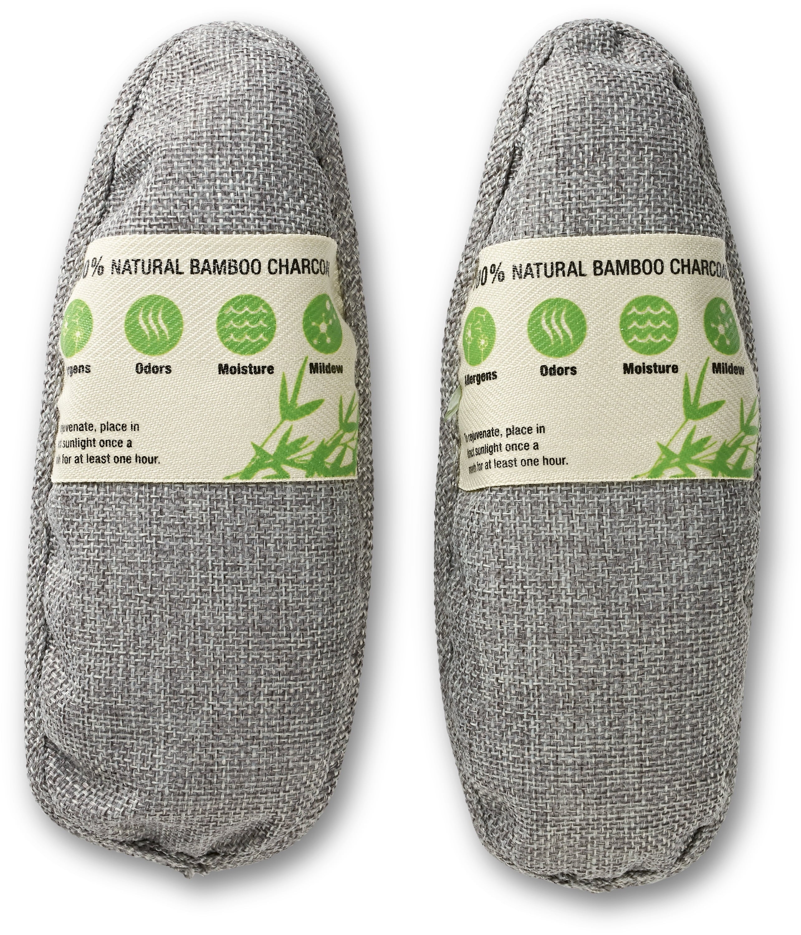 Shoe Deodorizers Bamboo Charcoal 2pk. Sof Shoe Care — alternate view