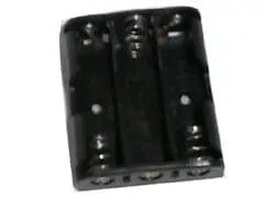 3 - AA Battery Holder with Wires - Brantford Surplus