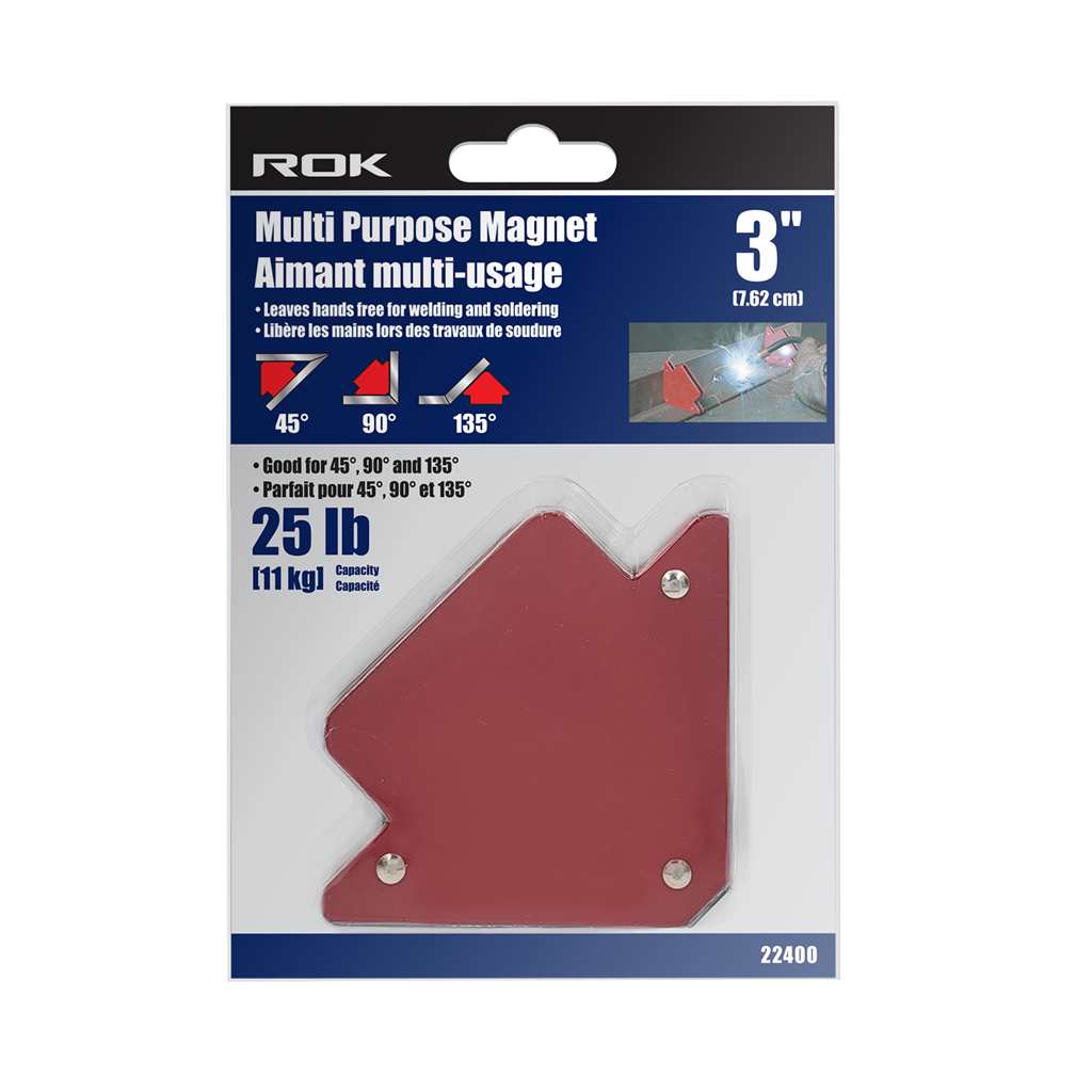 3" Heavy - Duty Multipurpose Magnet - Versatile Use - Brantford Surplus