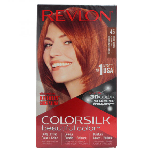 Revlon Colorsilk Bright Auburn Hair Dye - Permanent Color