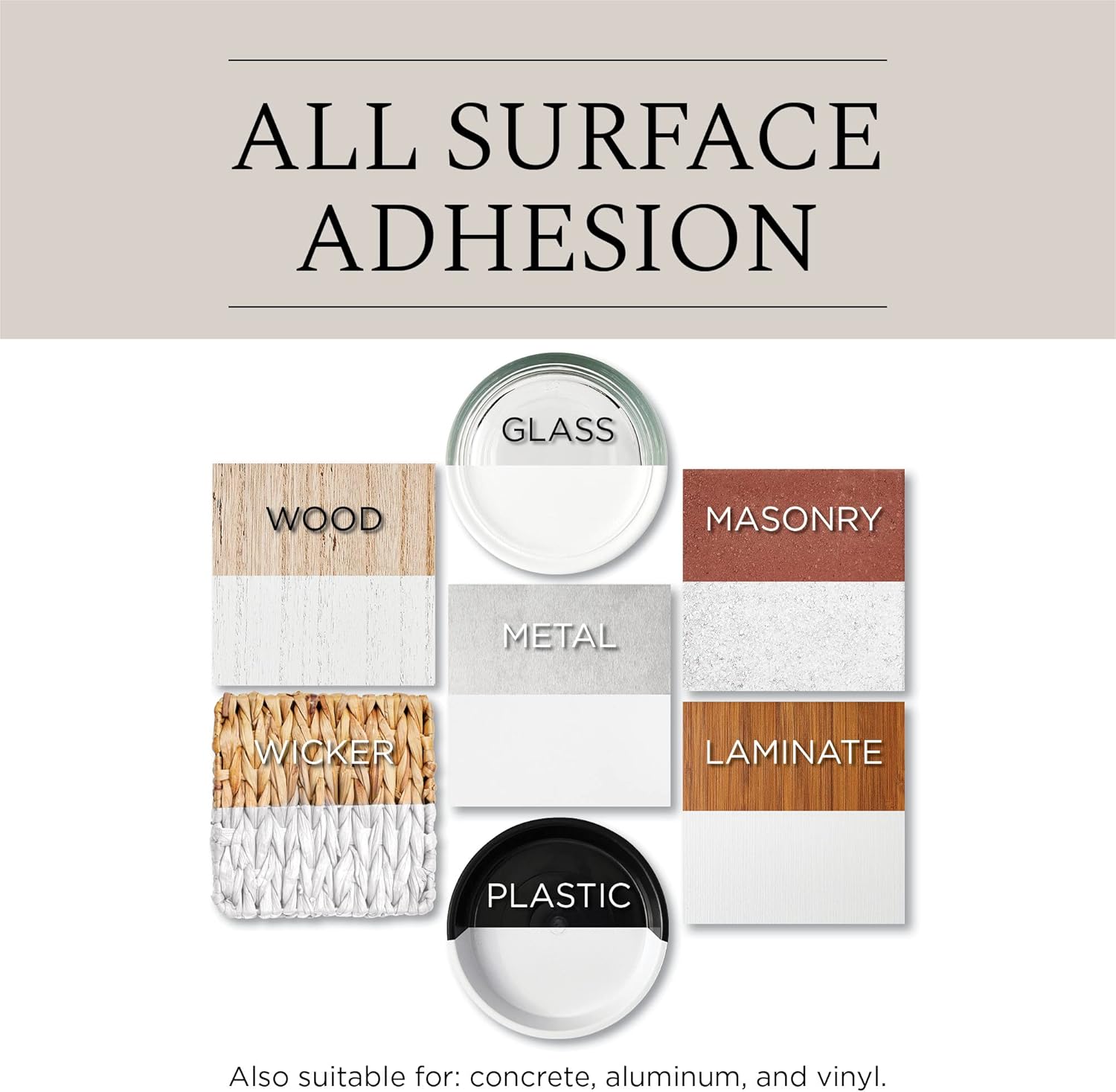 Rust-Oleum Frosted Pearl Topcoat — label detail