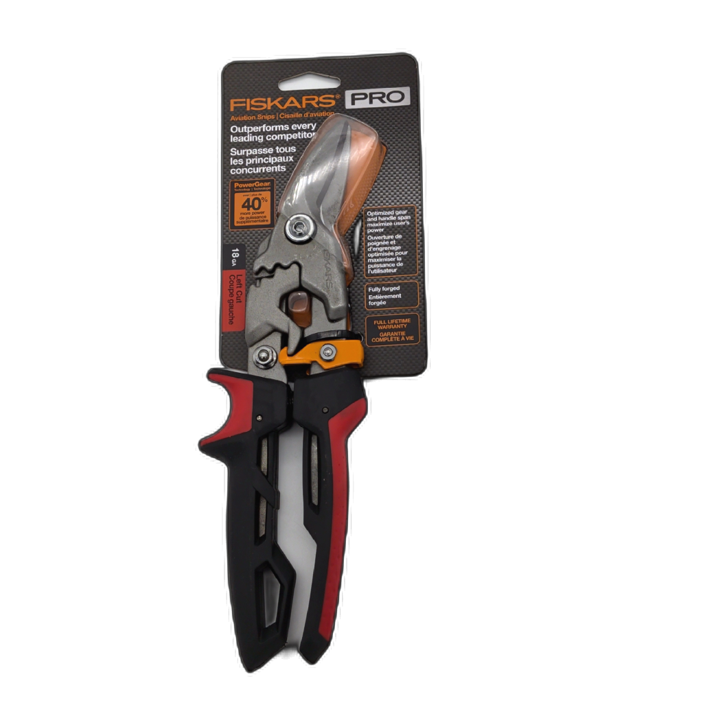 Fiskars Pro Left-Cut Aviation Snips