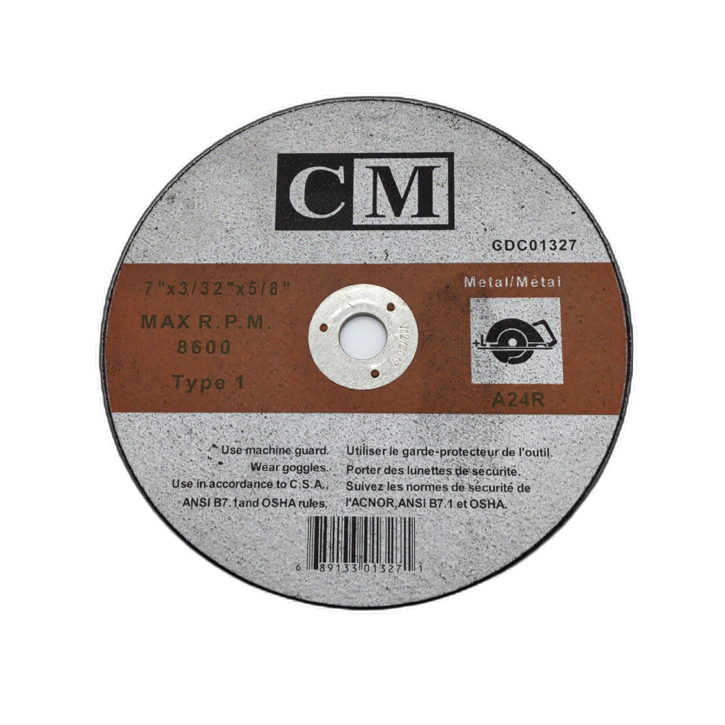 7-Inch Metal Cutting Disc 3/32 inch Thick