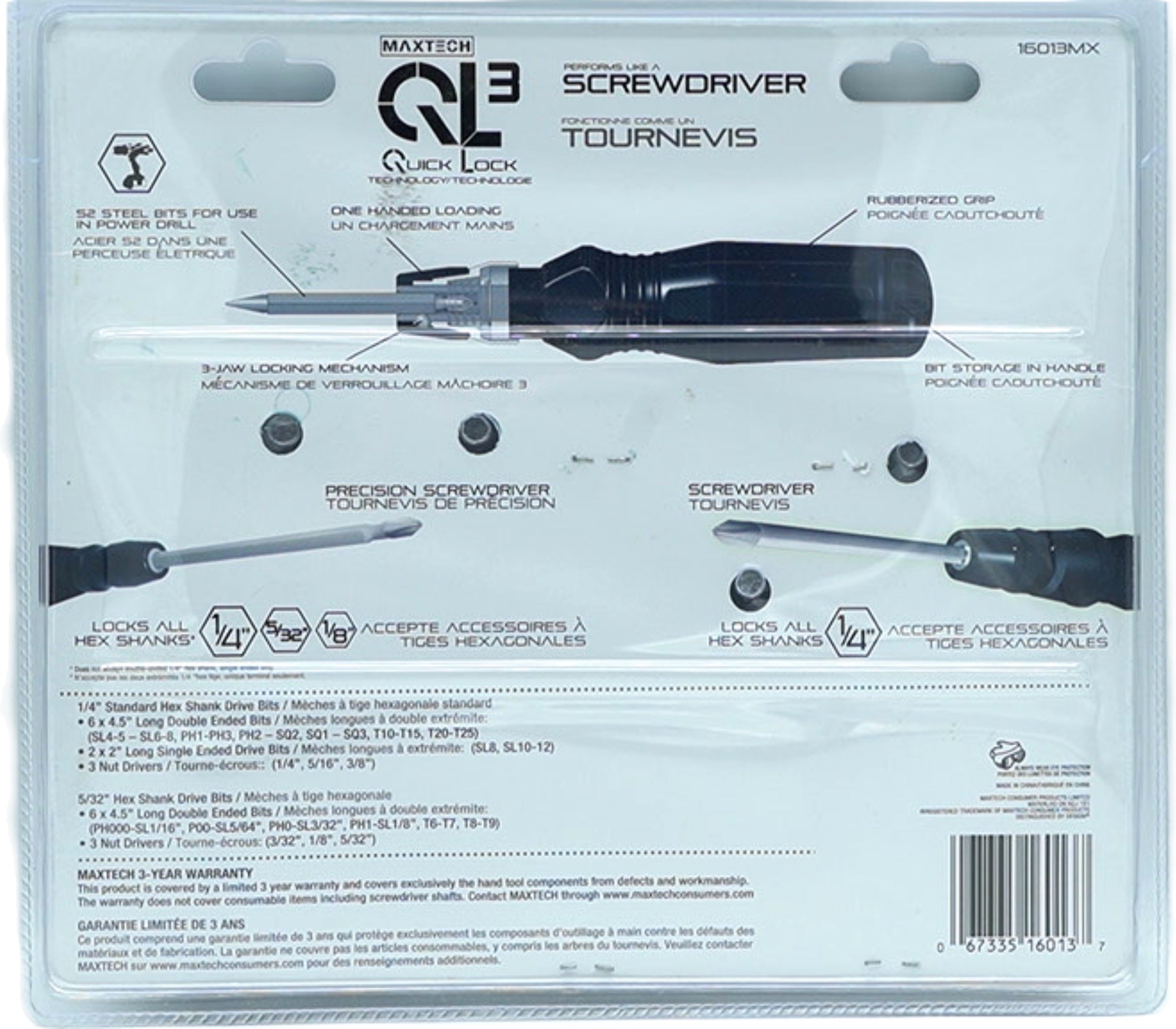Maxtech 32-Piece Screwdriver Set