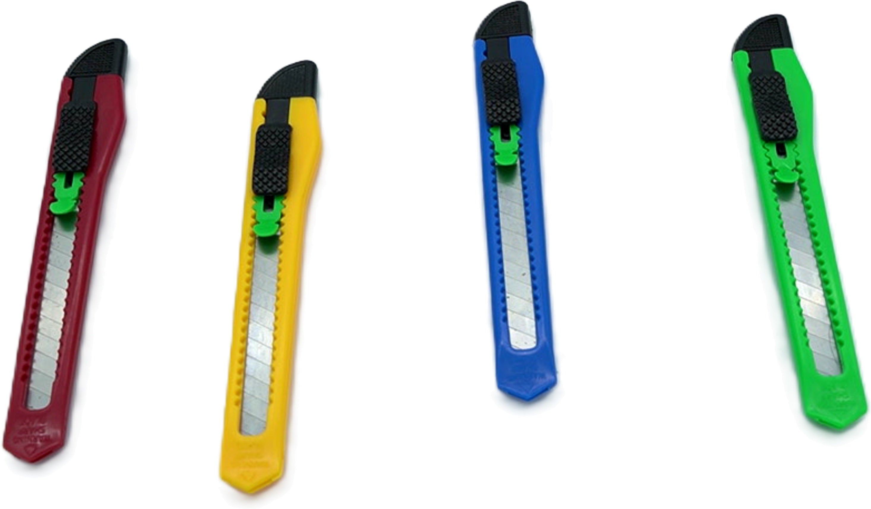 Mastercut 9mm Utility Knife Small Blade Assorted Colors