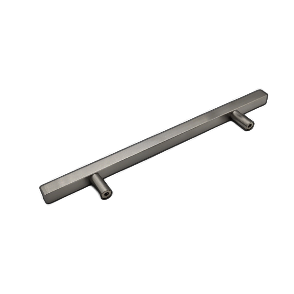 Euro Square Bar Pull 160mm Stainless Steel — detail