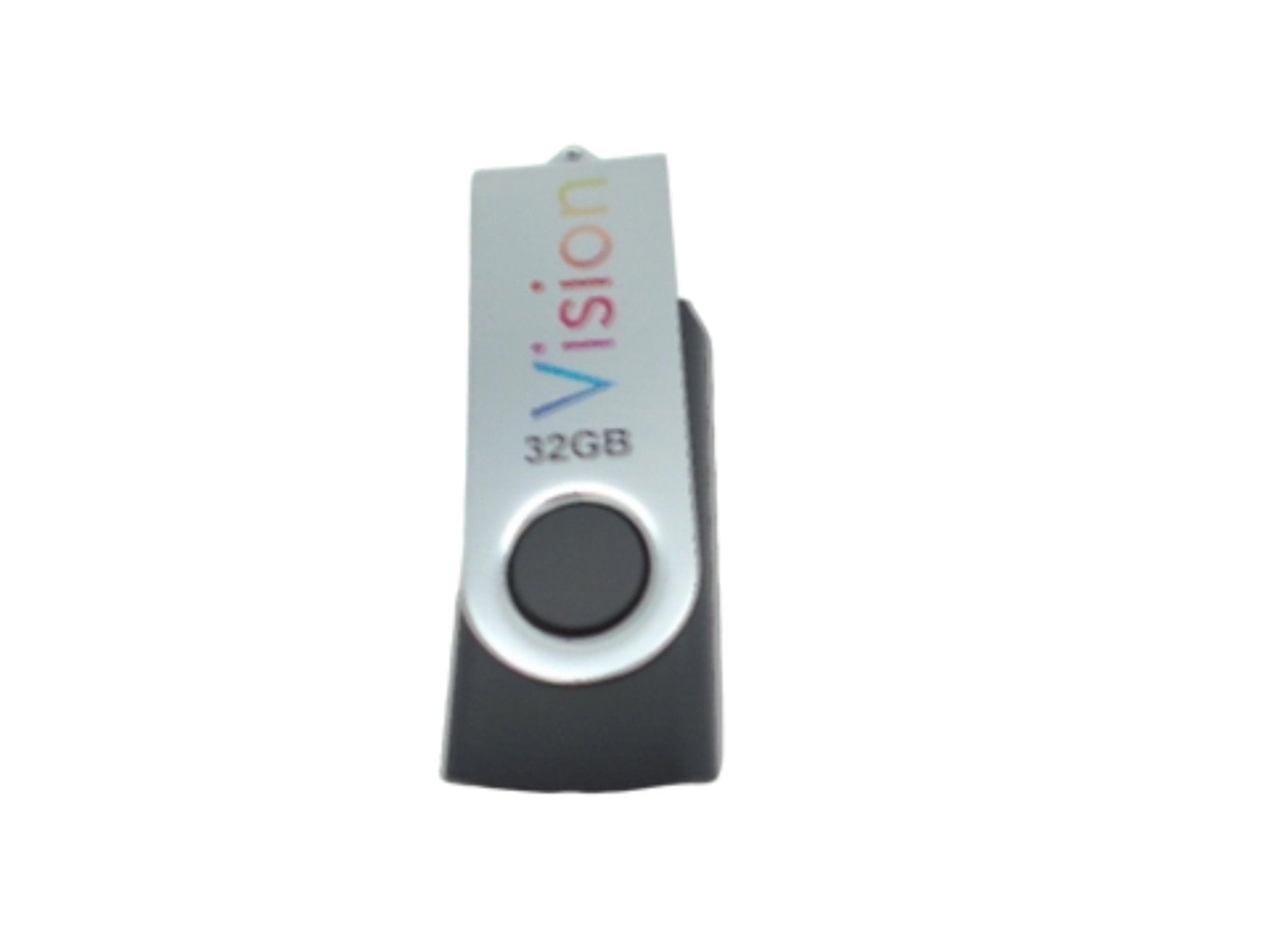 32GB Swivel USB Flash Drive Vision - High Speed Memory Stick - Brantford Surplus