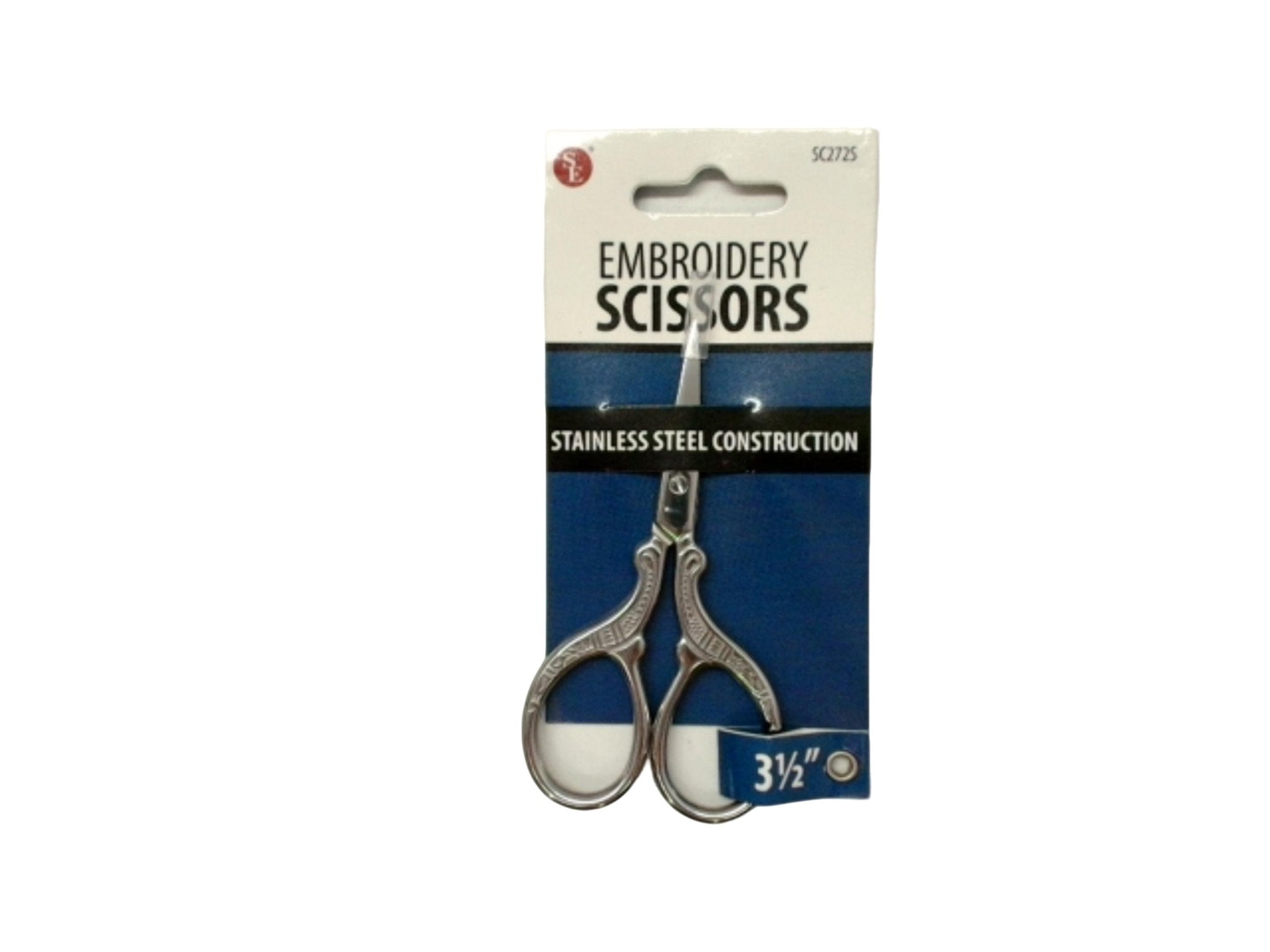 "3.5 Inch Precision Stainless Steel Embroidery Scissors" - Brantford Surplus