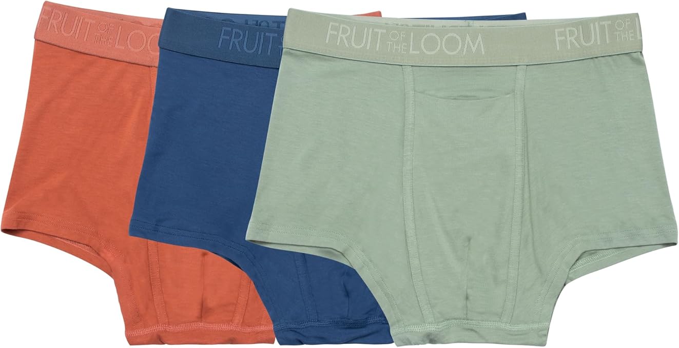 Fruit Of The Loom Men's Boxers 3-Pack Medium