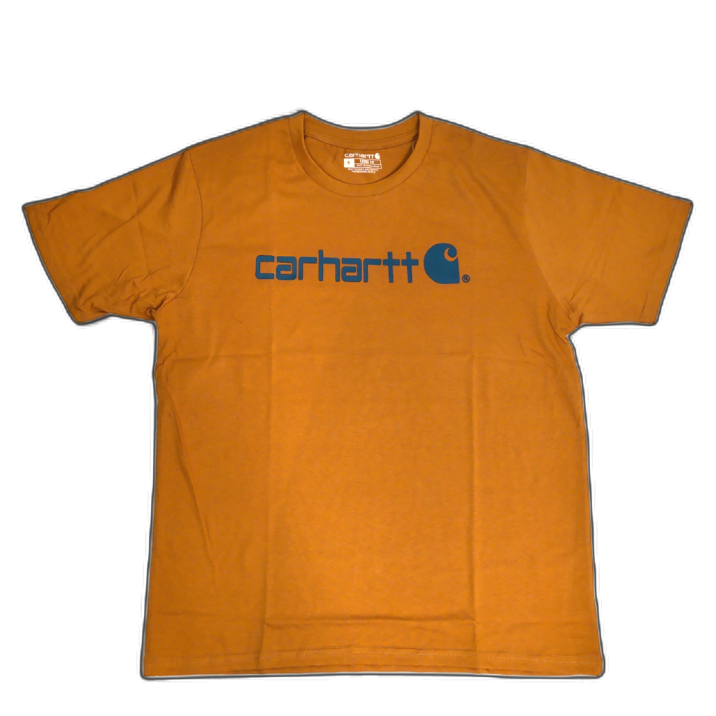 Men's Carhartt Loose Fit T-shirt Burnt Mustard Assorted Sizes