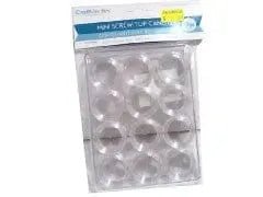 3X1.3cm.Screw Top Mini Canisters - Brantford Surplus