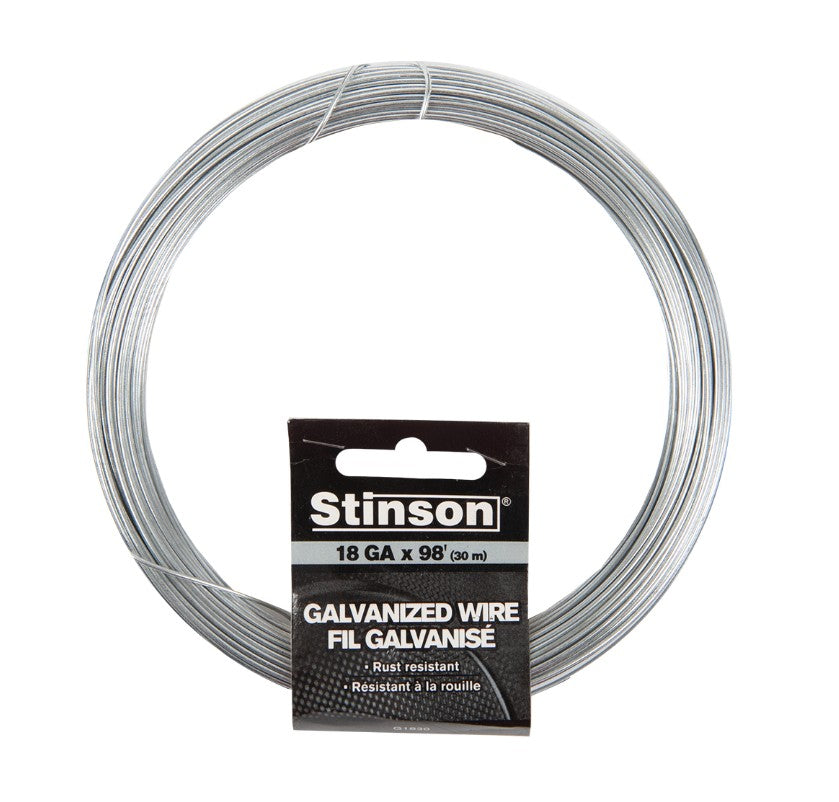 Tie Wire 18ga 98' Galvanized Stinson