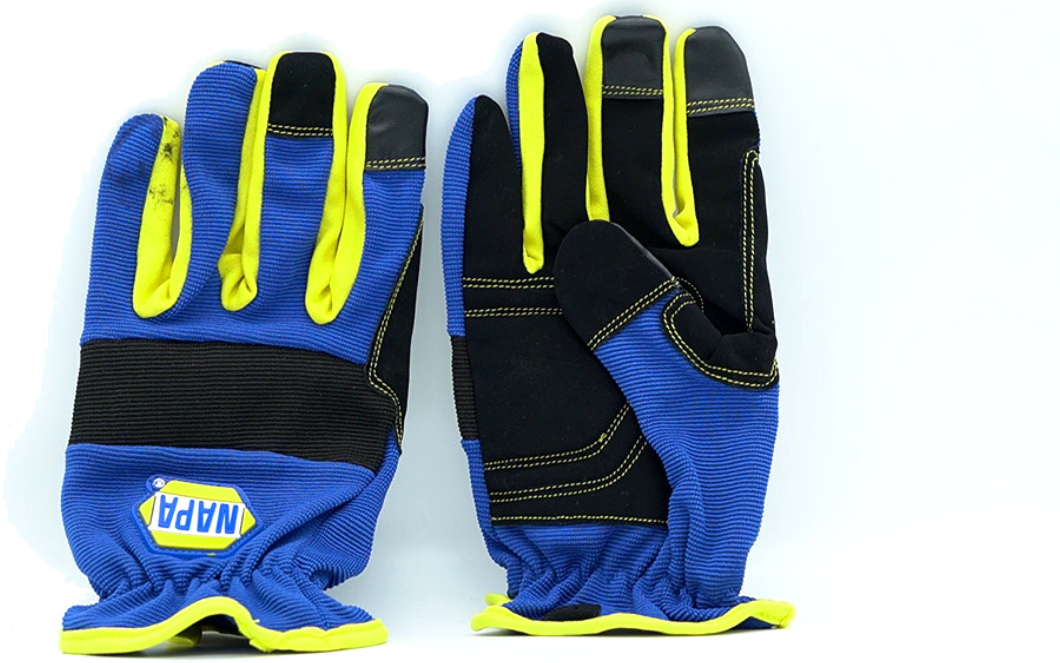 Napa Large Utility Gloves Touchscreen Blue/Yellow
