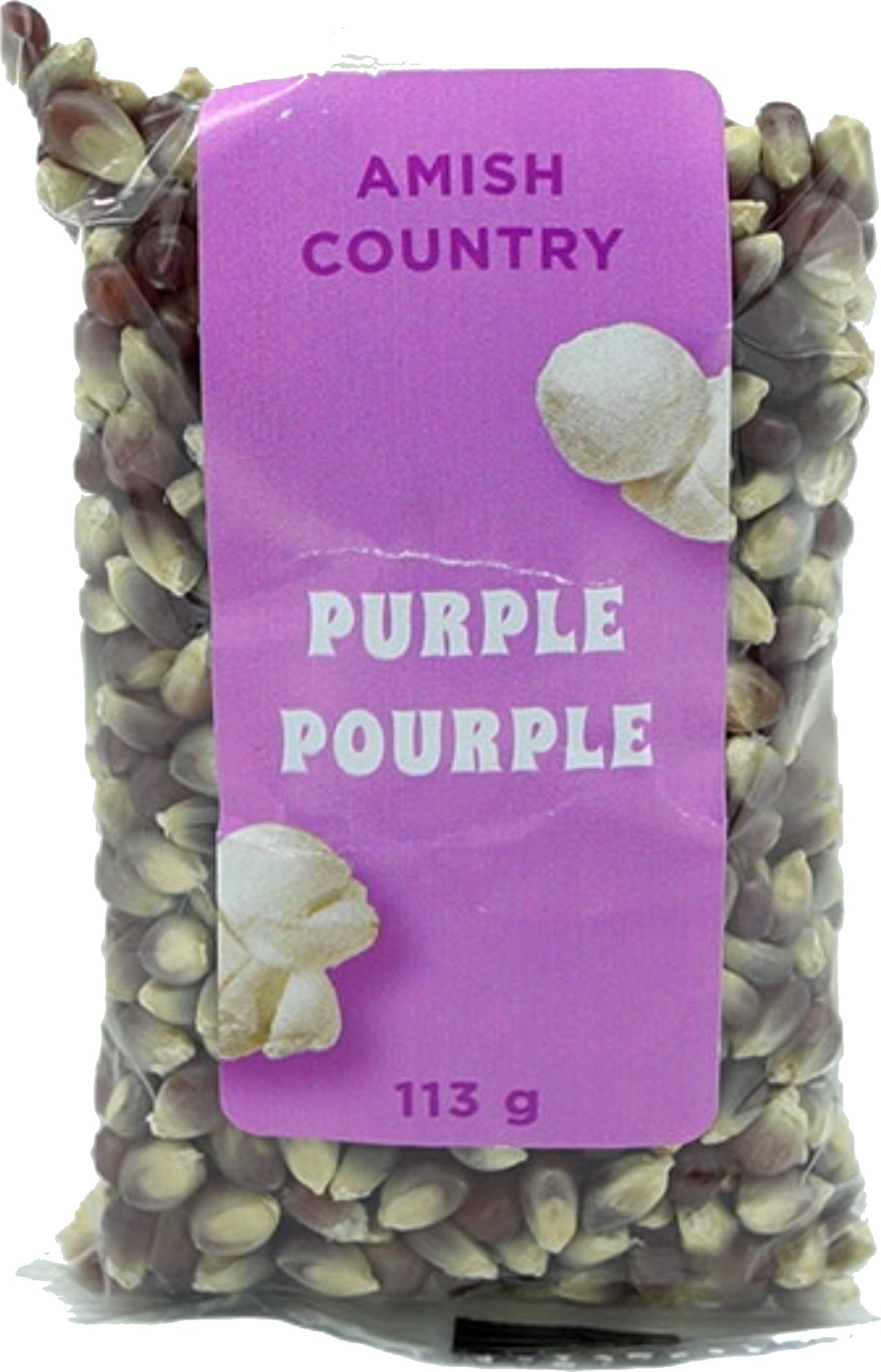 Amish Country Purple Popcorn Kernels 113g