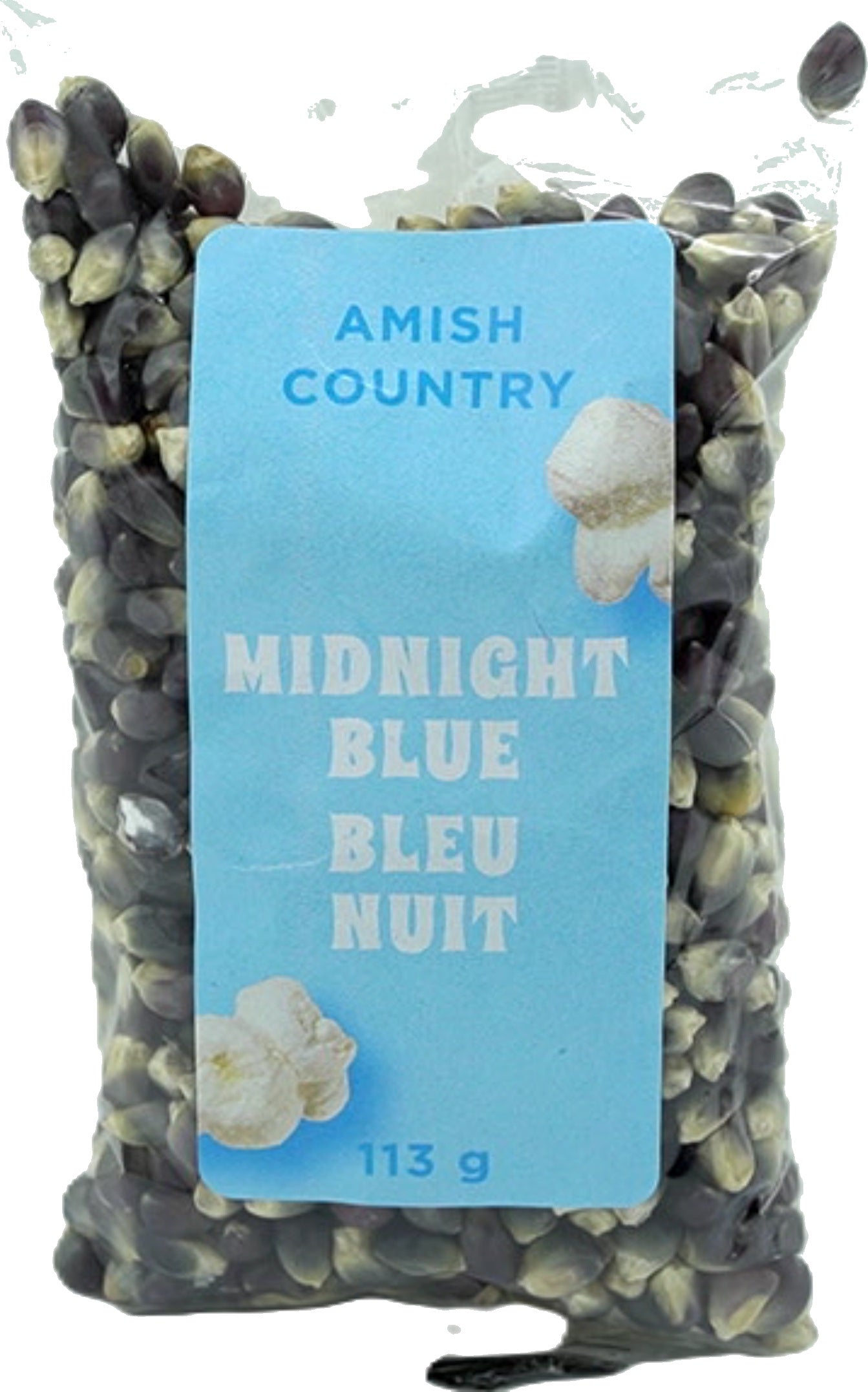 Amish Country Kernels Midnight Blue Popcorn 113g