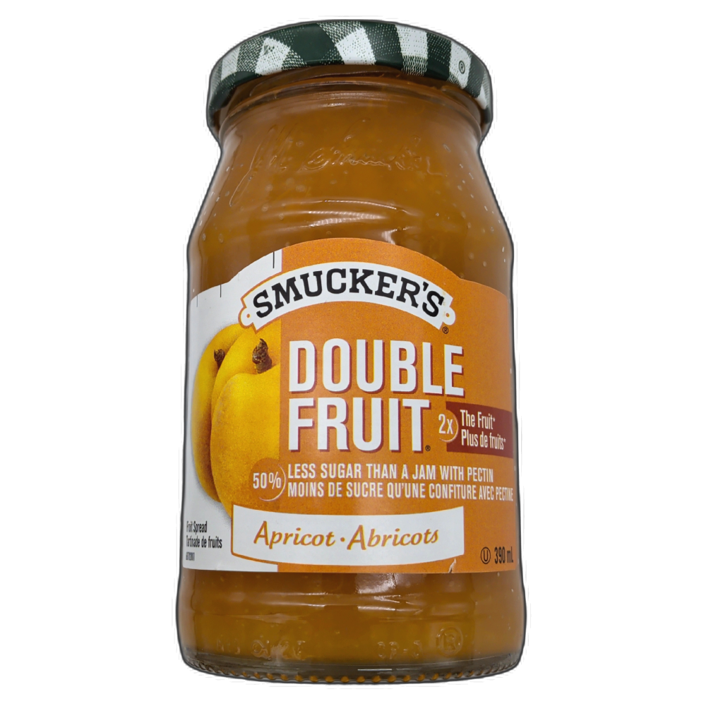 Smucker's Double Fruit Apricot Fruit Spread 390mL