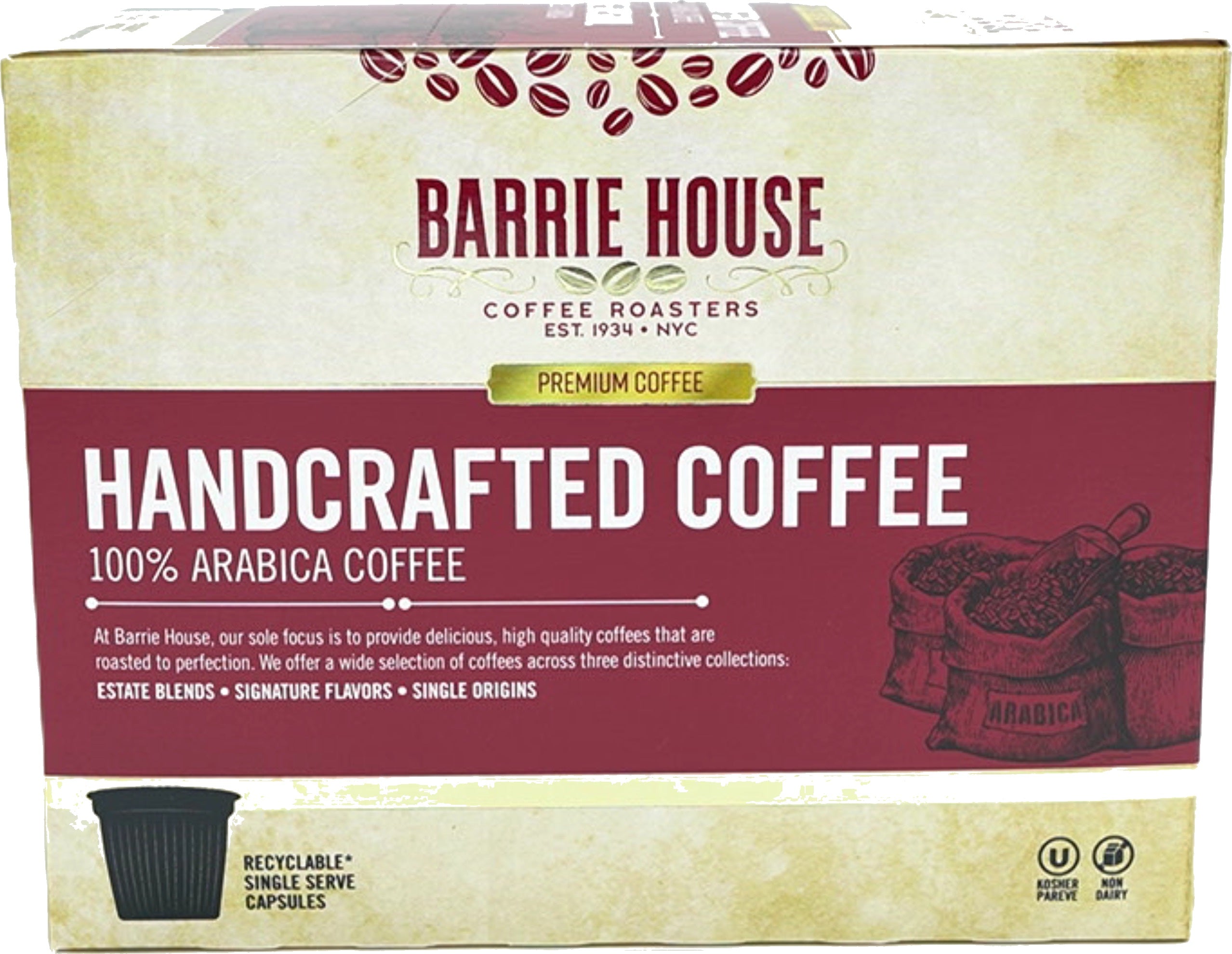 Barrie House Peppermint Bark Coffee K-Cups 24 Count