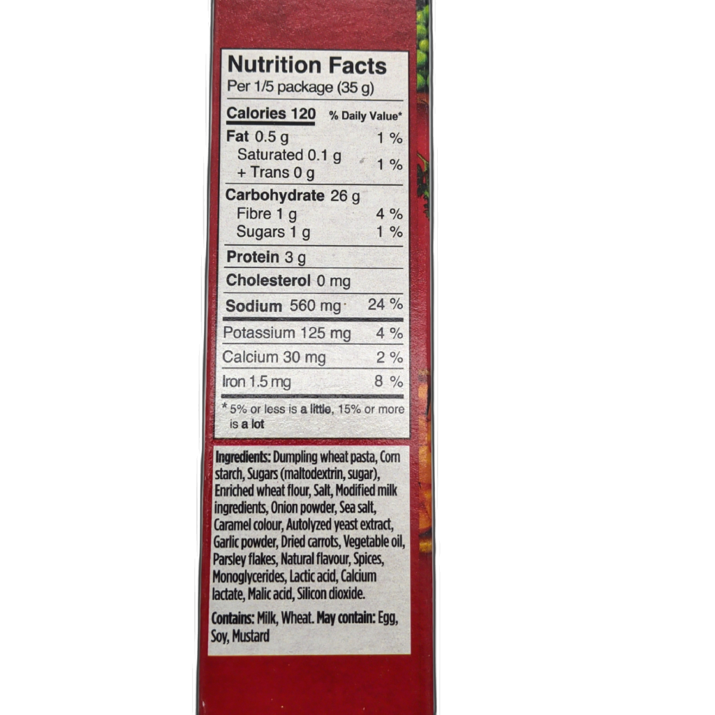 Hamburger Helper Salisbury Pasta Dinner Kit, packaging detail