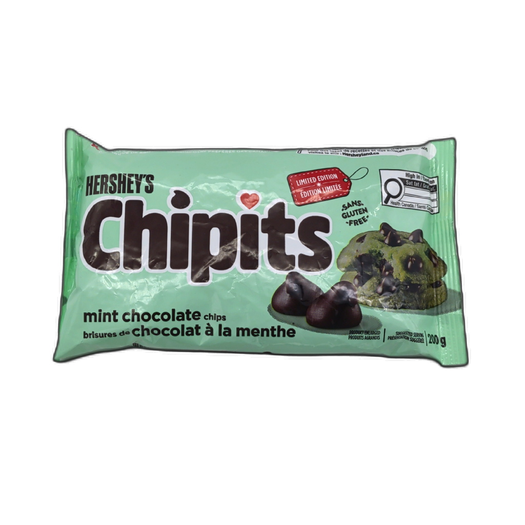 Hershey's Chipits Mint Chocolate Baking Chips 200g