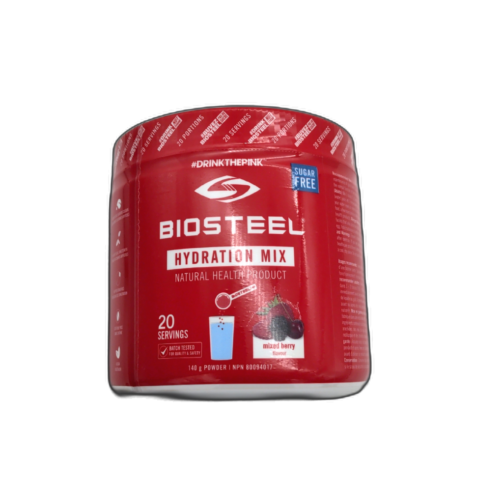 Biosteel Hydration Mix Mixed Berry 140g sport drink mix