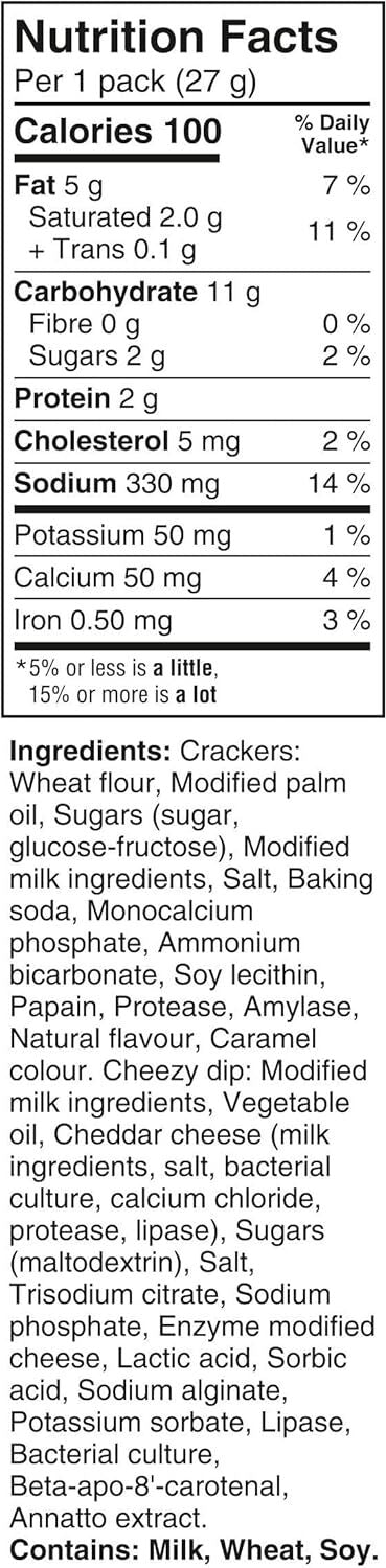 Ritz Handi-Snacks — detail