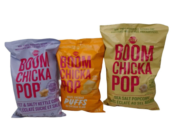 Boom Chicka Pop Ass't Flavors 136g. - 198g.