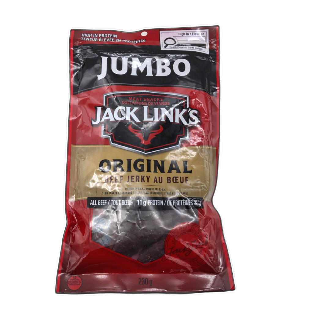 Beef Jerky Original Jumbo Bag 230g