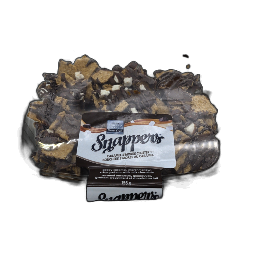 Snappers Caramel S'mores Cluster 156g bag