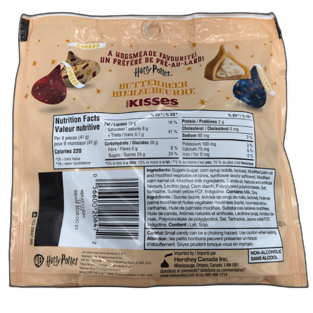 Hershey's Kisses Butterbeer 180g. Harry Potter - view 2