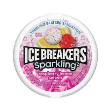 Ice Breakers Raspberry Lemon Sparkling Mints 42g